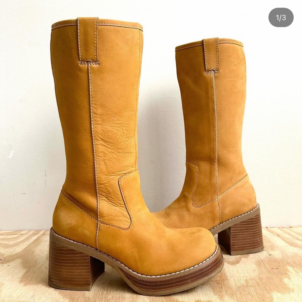 ISO Platform Boots Size 8-8.5